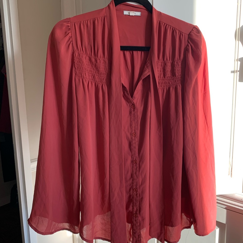 Pink Pleione Blouse